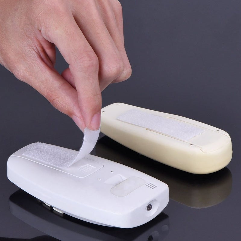 LLPT شريط لاصق هوك وحلقة لون أبيض 1 بوصة × 23 قدم لكل لفة شريط تثبيت لاصق ثقيل للاستخدام الداخلي والخارجي (HTW130) - Image 4